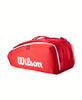 RAQUETERO WILSON SUPER TOUR ROJO 2025 X15