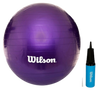 PELOTA DE YOGA/PILATES CON BOMBA WILSON 55CM
