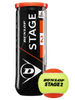 PELOTA DE TENIS DUNLOP STAGE 2 PUNTO NARANJA