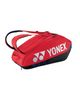 RAQUETERO YONEX PRO  ROJO/AZUL X6