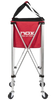 CANASTA NOX PLEGABLE CON RUEDAS ROJO (100 PELOTAS)