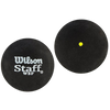 PELOTA DE SQUASH WILSON PREMIUM 1 PUNTO AMARILLO