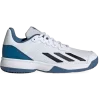 TENIS ADIDAS COURTFLASH K BLANCO/AZUL JUNIOR