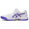 TENIS ASICS GEL/DEDICATE 7 BLANCO/MORADO DAMA - Imagen 3