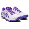 TENIS ASICS SOLUTION SPEED FF 2 BLANCO/MORADO DAMA - Imagen 2