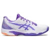 TENIS ASICS SOLUTION SPEED FF 2 BLANCO/MORADO DAMA